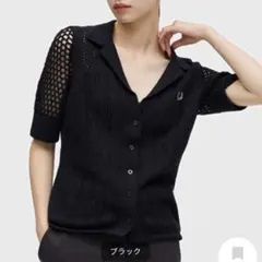 FREDPERRY Open-Knit Button-Through Shirtのサムネイル