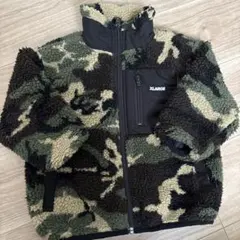 XLARGE フリース　迷彩のサムネイル