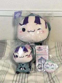 【フリューくじ 忍たま乱太郎 ふんわり桜もちぴこの段】 立花仙蔵4点セット