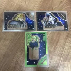 Dr.STONE ダイソー アクリルスタンド ゼノ スタンリー スイカ