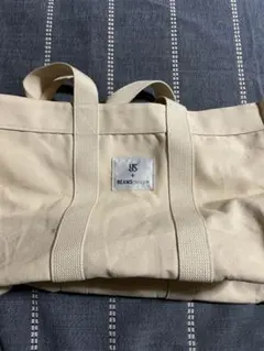 【非売品】　スワローズ + BEAMS 特大キャンバス トートバッグ アイボリー