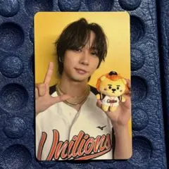 TravisJapan 中村海人 トレカT盤J盤 2枚セット 台湾 台北ドーム J-LIONS主題日 台北ドーム トレカ 【T盤】【J盤】2点トラジャ 中村海人