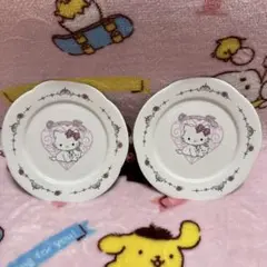 チャーミーキティ❤️2005年製プレート 2枚セット 新品未使用　サンリオ レトロ