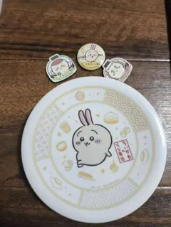 くら寿司 ちいかわ 寿司皿 マグネット缶バッチ