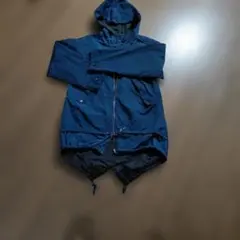 ZARAネイビー フード付きジャケットリバーシブル