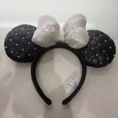 ディズニー カチューシャ ブラック パール