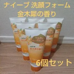 ナイーブ 洗顔フォーム 金木犀の香り120g 6個セット naiveのサムネイル