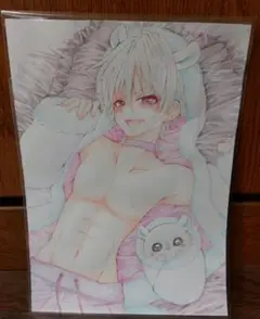 モモンガ擬人化イラスト