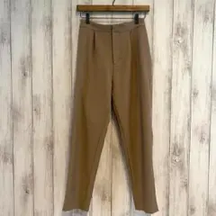 【エルグナ elgna】パンツ ベージュ キレイめ ウエストゴム サイズ36