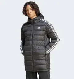 【adidas/アディダス】エッセンシャルズ スリーストライプス ライトダウンL
