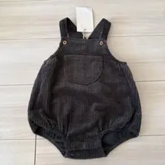 【新品タグ付き】ZARA コーデュロイ　ロンパース