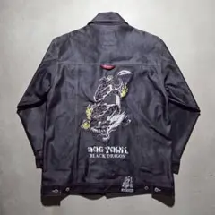 00s DOGTOWN 黒竜 デニムジャケット Y2K ヴィンテージ 2026年最新】DOG TOWN メンズ Gジャン・デニムジャケットの人気