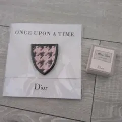 Dior ミスディオール ミニ香水 5ml ＆ 千鳥格子 ブローチ セットのサムネイル