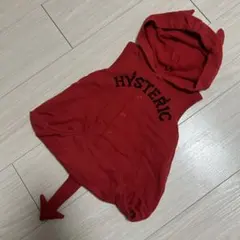 ヒステリックミニ　デビルフード付きロンパース 80cm