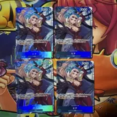 ヒナ プレミアムカードコレクション プロモ パラレル 4枚　ワンピースカード