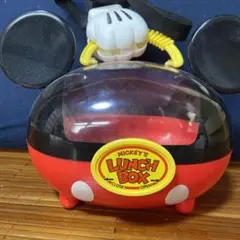 ディズニーランド　ランチボックス　ストラップ付　ミッキー