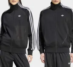 男女 adidas メッシュ ジャージ トラックジャケット アディダスストリートのサムネイル