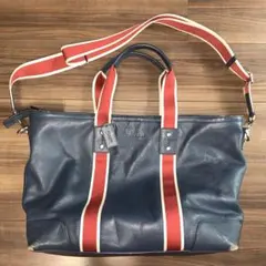 COACH ネイビー トートバッグ