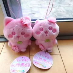 ちいかわ ぬいパレットさくらいろ ハチワレ ちいかわ 2セット新品未使用