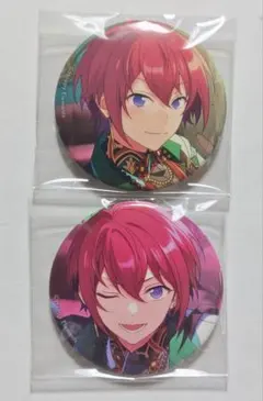 あんスタ Knights 朱桜司 缶バッジ 2025 Mar 堕天使 - メルカリ