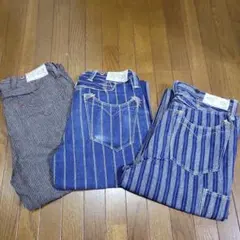 希少 名作 フリーホイーラーズワークパンツ 3点セット ブレーキマン