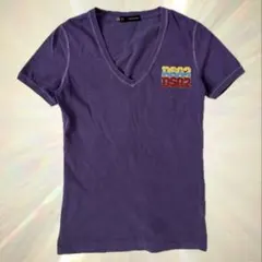 00s DSQUARED2 アーカイブ Tシャツ Vネック y2k モード