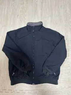 美品 黒 ブラック llbean ウォームアップジャケット M L.L.Bean ブルゾン アウター ウォーム・アップ・ジャケット 米国