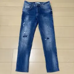 ペイントデニム デニム