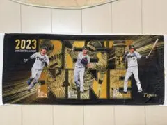 【非売品】阪神タイガース2023年ベストナイン記念タオル！
