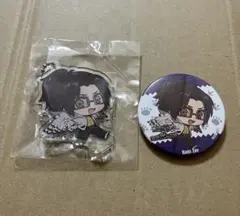 進撃の巨人 ハンジ 東武動物公園 アクリルスタンドキーホルダー 缶バッジ