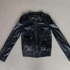 SALE ジルスチュアート　レザージャケット　size M