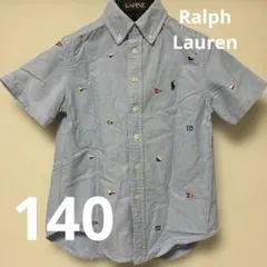 Ralph Lauren 半袖シャツ 青140