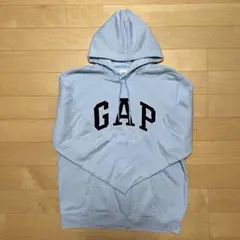 GAP フード付きパーカー Lサイズ ライトブルー