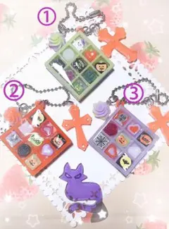 【320】本日限定SALE！ハロウィン　チョコBOX シェイカー　レジンチャーム