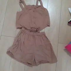 子ども服　セットアップ　リゾート　140