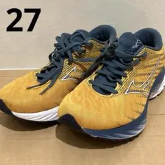 美品✨MIZUNO ミズノ WAVE RIDER26 ランニングシューズ 軽量