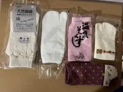 新品未使用シュ一ズソックス　たびソックス5本指ソックスかかと付