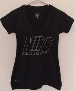 Nike Dri-FIT Training VネックTシャツ 黒　レディース　М