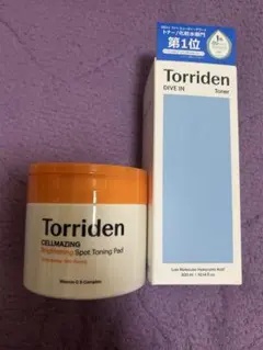 Torriden トーニングパッド & DIVE IN トナー