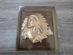 インディアン　カナダ先住民の飾り　レトロ　壁掛け飾り（未開封）