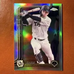 島田海吏 リフラクター Topps chrome NPB 2025