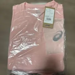 asics Tシャツ　デフリンピック　ピンクTシャツ