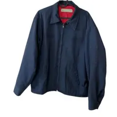 USA製 ワークジャケット　70s〜80s ネイビー 中綿入りのサムネイル
