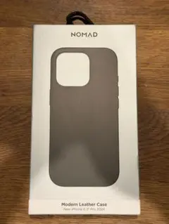 NOMAD Modern Leather Case iPhone 16 Pro