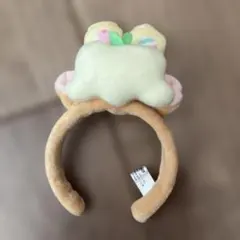 サンリオ　コロコロクリリン　ミニカチューシャ マスコットキーホルダー