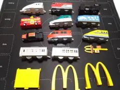 ハッピーセット　プラレール　トミカセット売り