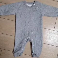 SHEIN グレー ロンパース 6-9M
