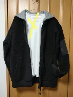 ライトオン　バックナンバー　ボアパーカー　フード付きアウター