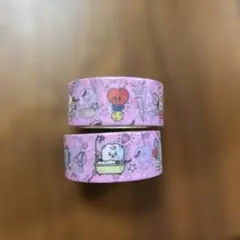 BT21 マスキングテープ2本セット 新品未使用品