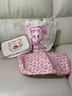 OSAMU GOODS オサムグッズトートバッグ保冷巾着ビニールポーチ3点セットのサムネイル